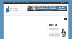 Desktop Screenshot of northtexascatrescue.org