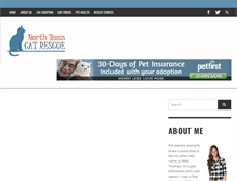 Tablet Screenshot of northtexascatrescue.org